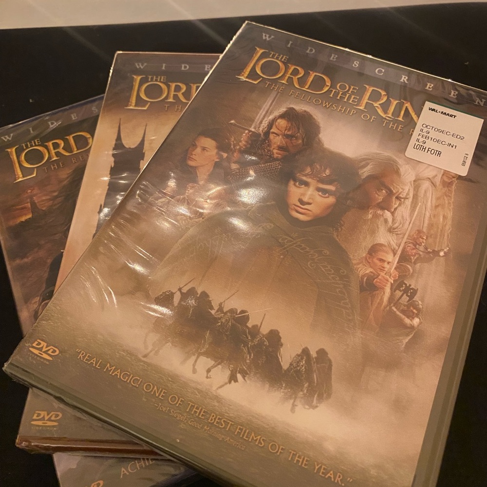 Lord of the Rings Trilogy DVD Set